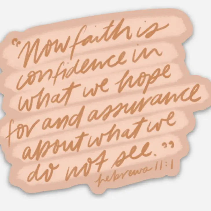 Hope + Assurance Sticker | Christian Sticker