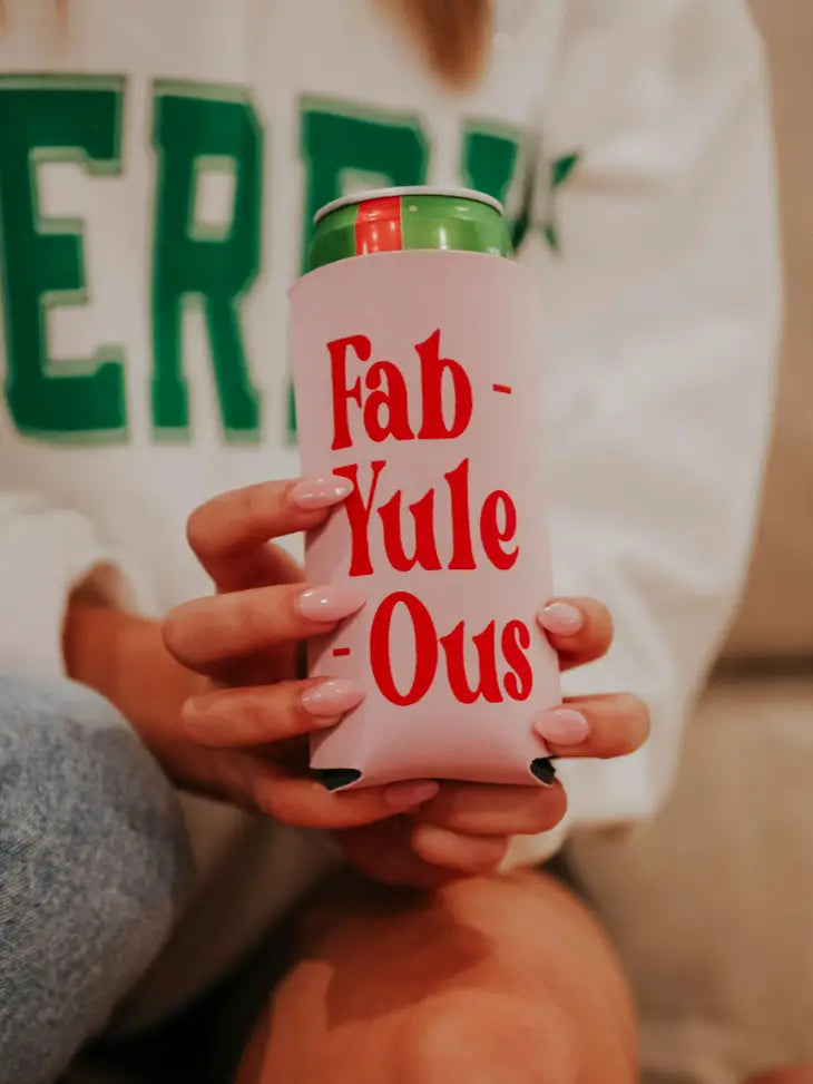 Fab-Yule-Ous Tall Drink Sleeve
