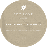 Sandalwood + Vanilla 14oz Candle