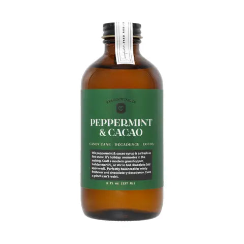Peppermint and Cacao Syrup