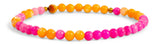 Morse Code Bracelet | FRIENDSHIP: Hot Pink & Orange