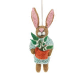 Handmade Felt Benjamin the Bunny Houseplant Ornament