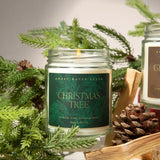 Christmas Tree Soy Candle | 9oz Jar