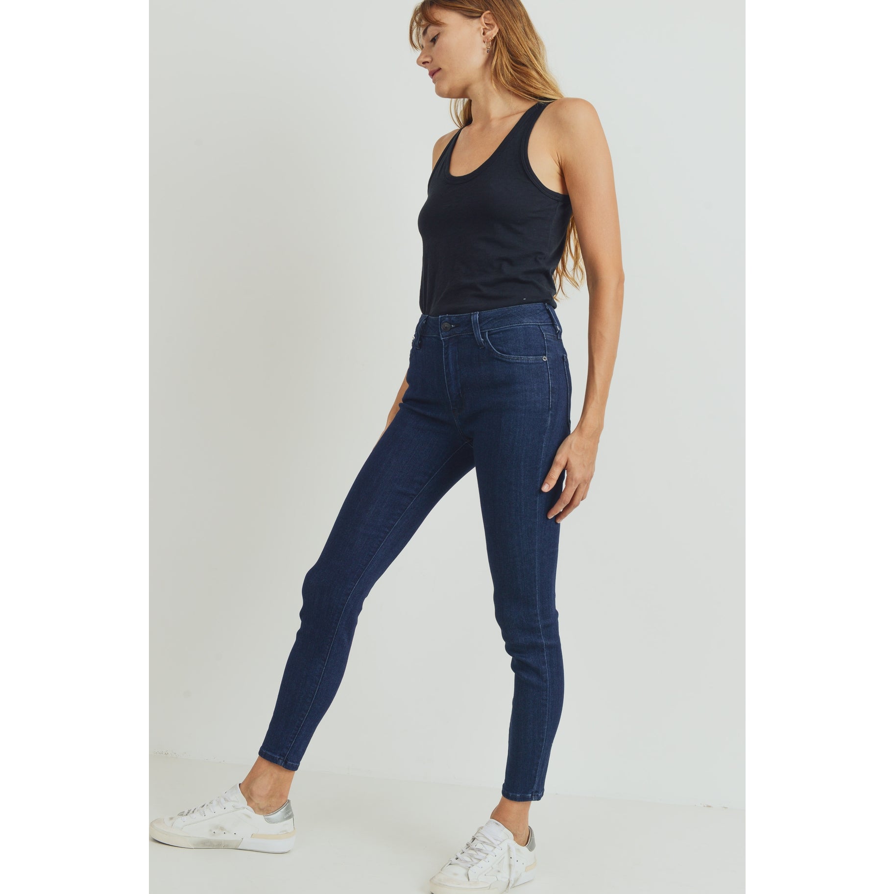 Women's High-Rise Flare Jeans, Midnight Shade | SPANX