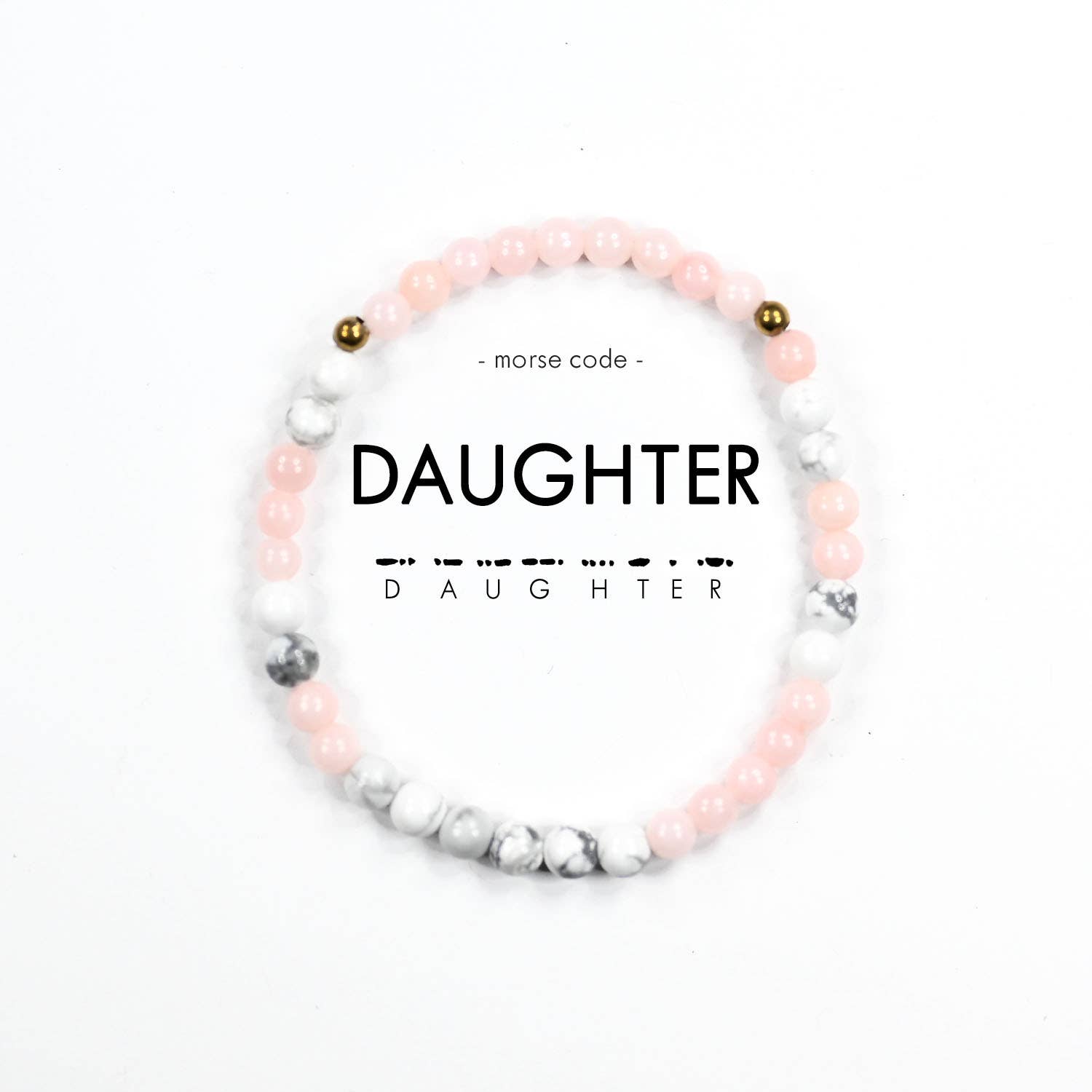 Morse Code Bracelet Mini | DAUGHTER MINI