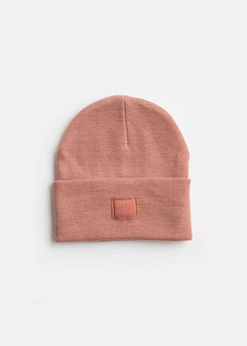 Adult Rose Knit Beanie