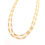 Chain Hattie Double Layer Gold Necklace