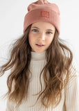 Youth Rose Knit Beanie