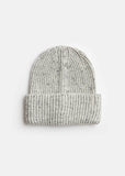 Adult Grey Speckled Knit Beanie